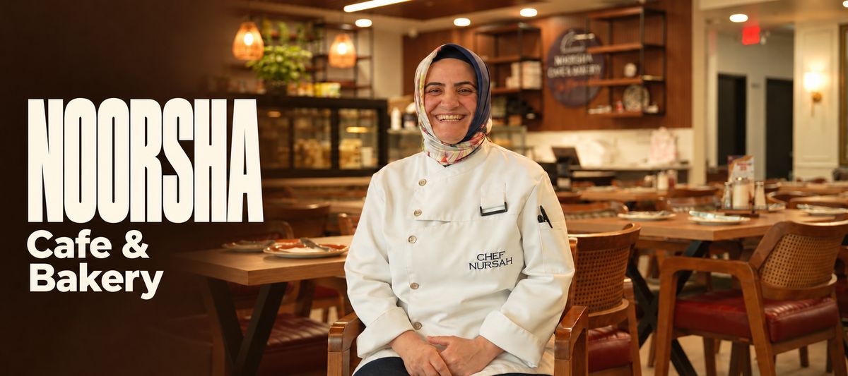 Noorsha Cafe & Bakery brand content by ARC Lab Creative Studio