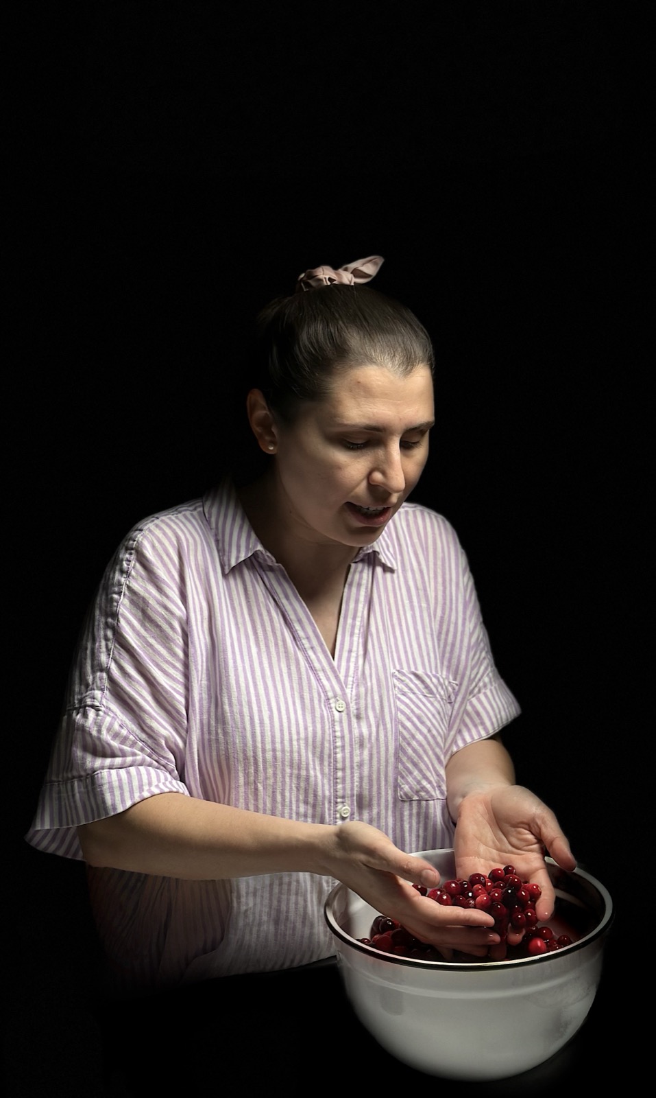 Studio portrait photography