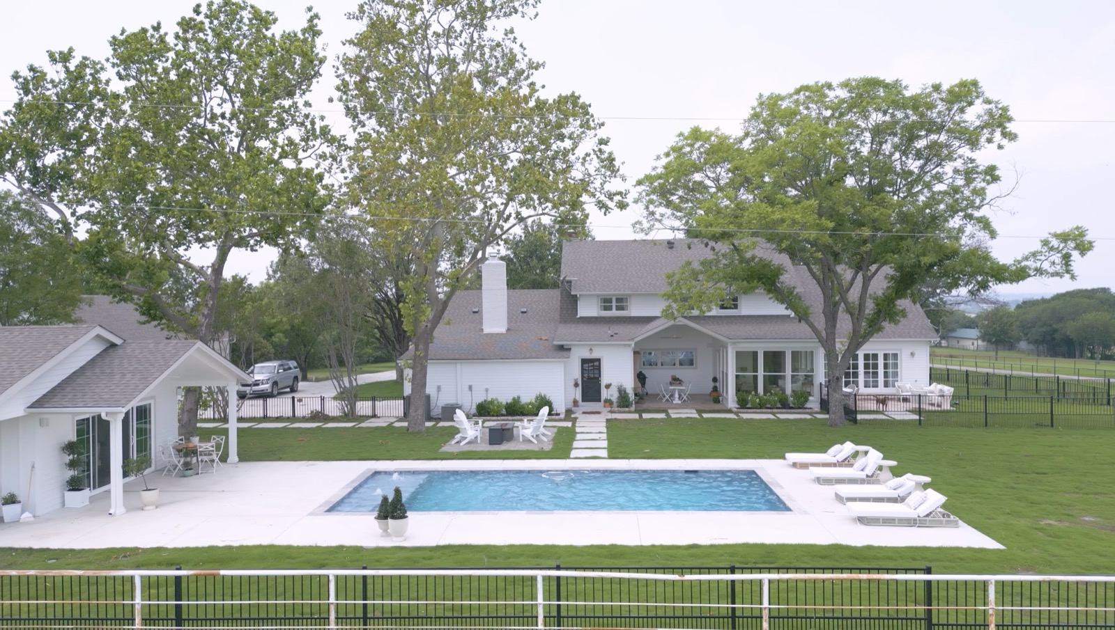 Aerial roof and property photography
